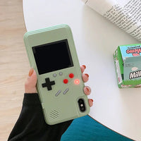 Funda para iPhone con diseño nostálgico de Game Boy