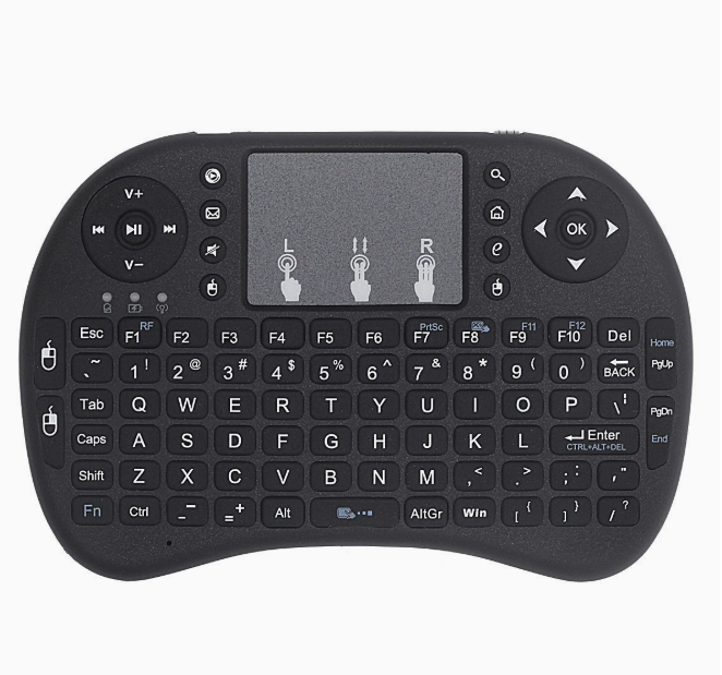 Smart TV Box con Teclado Inalámbrico Mini