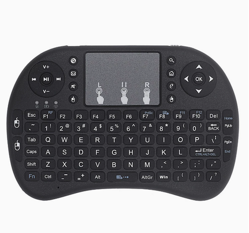 Smart TV Box con Teclado Inalámbrico Mini