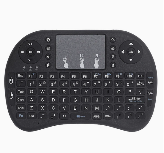 Smart TV Box con Teclado Inalámbrico Mini